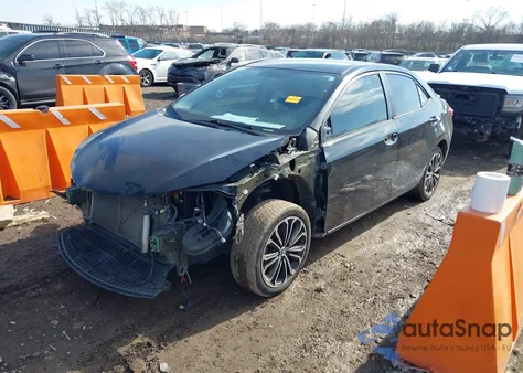 2016 Toyota Corolla S Plus из США, поврежденный, VIN 5YFBURHE5GP451362